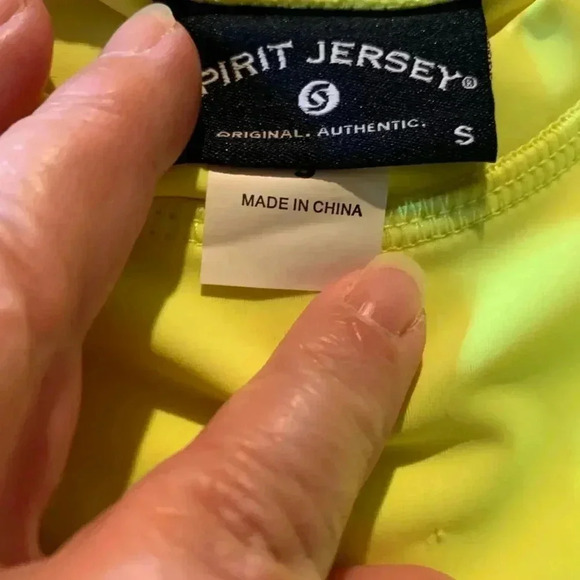 Spirit Jersey Top Long Sleeve Size Small - Picture 2 of 3